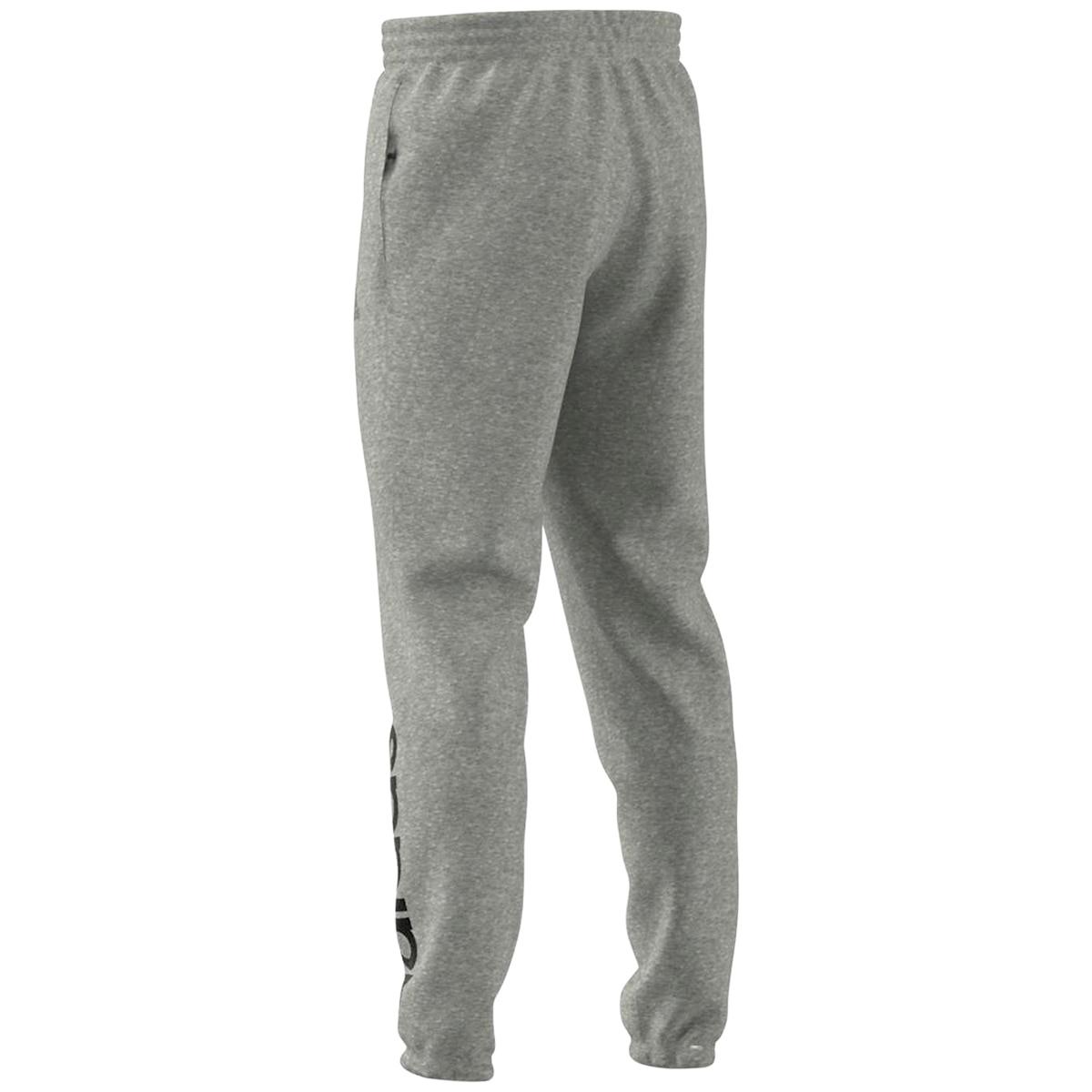 Adidas Essentials cuff logo pant - Heather Grey