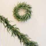 Norfolk Mixed Garland With LED Lights 2.7M