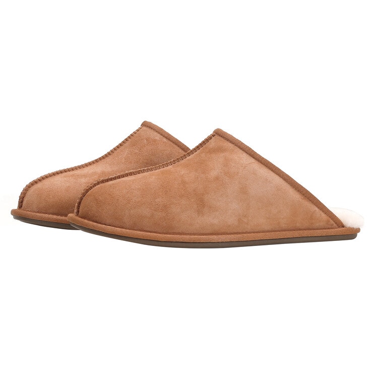 Kirkland Signature Men's Slippers Chestnut Kirkland Signature Men's Slippers Chestnut