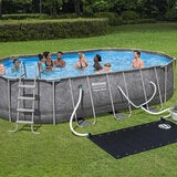 Bestway Platinum Series Power Steel Above Ground Pool Set 6.1m Bestway Platinum Series Power Steel Above Ground Pool Set 6.1m