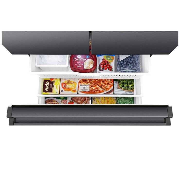 Hisense 634L PureFlat French Door Fridge Dark Steel HRFD634BW