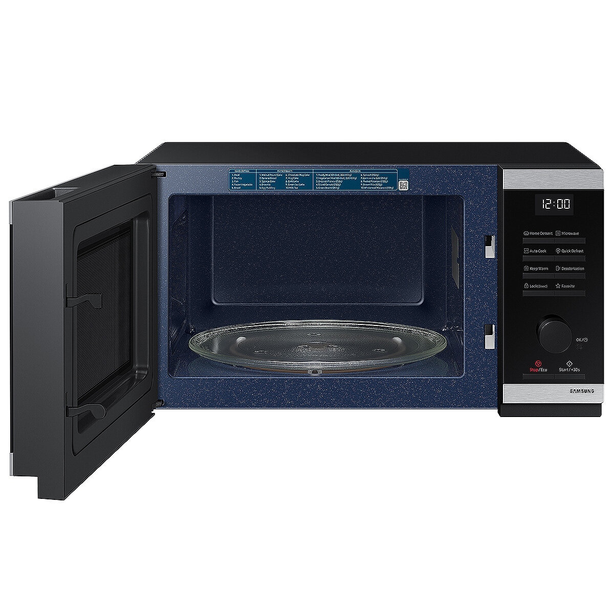 Samsung 23L Microwave with Dial and Button Control MS23DG4504AT