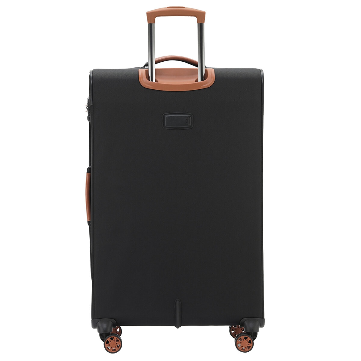 Tosca Park Avenue 3 Piece Luggage Set Black Tan