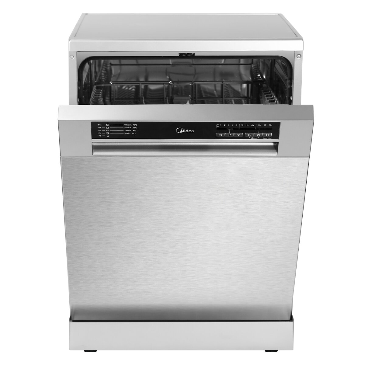 Midea 60CM 14 Place Freestanding Dishwasher Stainless MDWPF1433F Midea 60CM 14 Place Freestanding Dishwasher Stainless MDWPF1433F