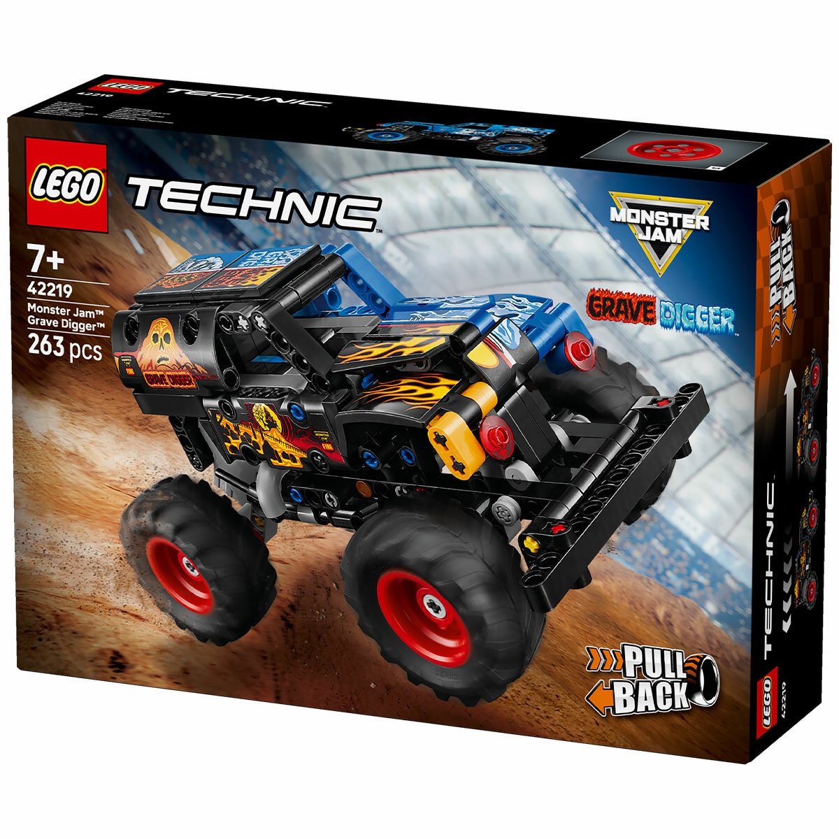 LEGO Technic Monster Jam Grave Digger Fire and Ice 42219