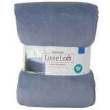 Berkshire Luxe Loft Blanket King Blue