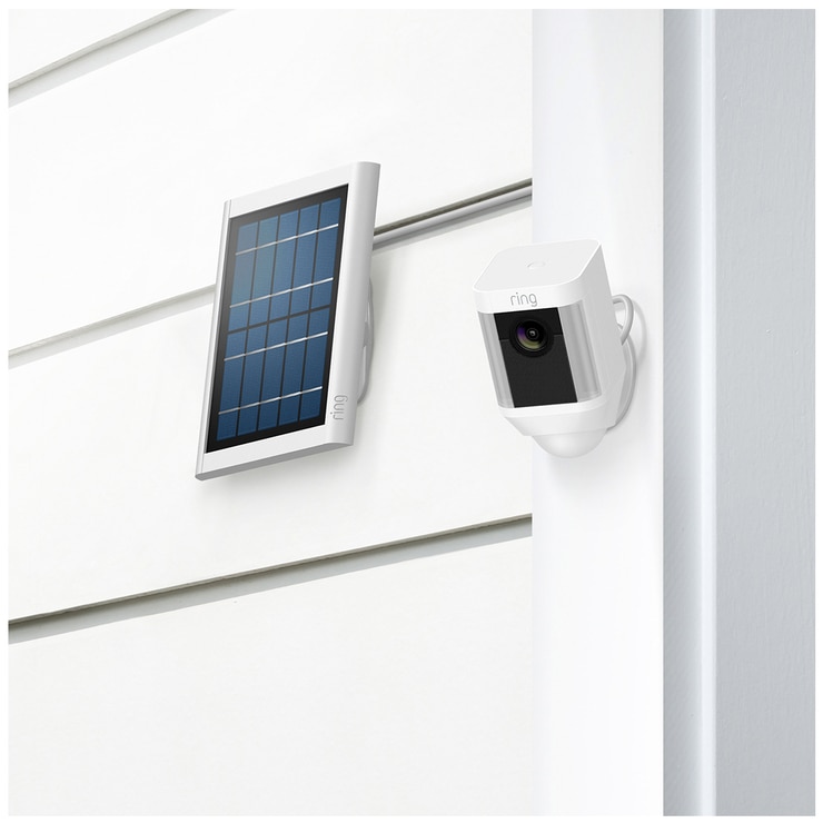 Ring Spotlight Security Camera with Solar Panel 8SB3Y7WAUC Costco Australia