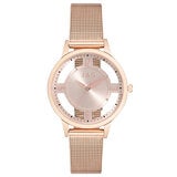 JAG Como Rose Gold Stainless Steel Mesh Bracelet Women's Watch J2704A JAG Como Rose Gold Stainless Steel Mesh Bracelet Women's Watch J2704A