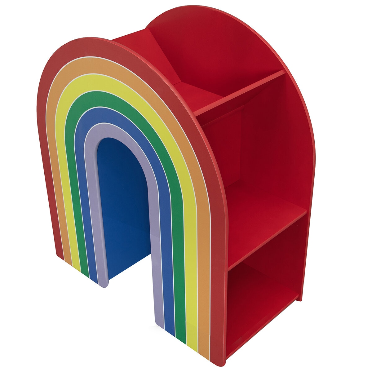 Delta Children Rainbow Bookcase