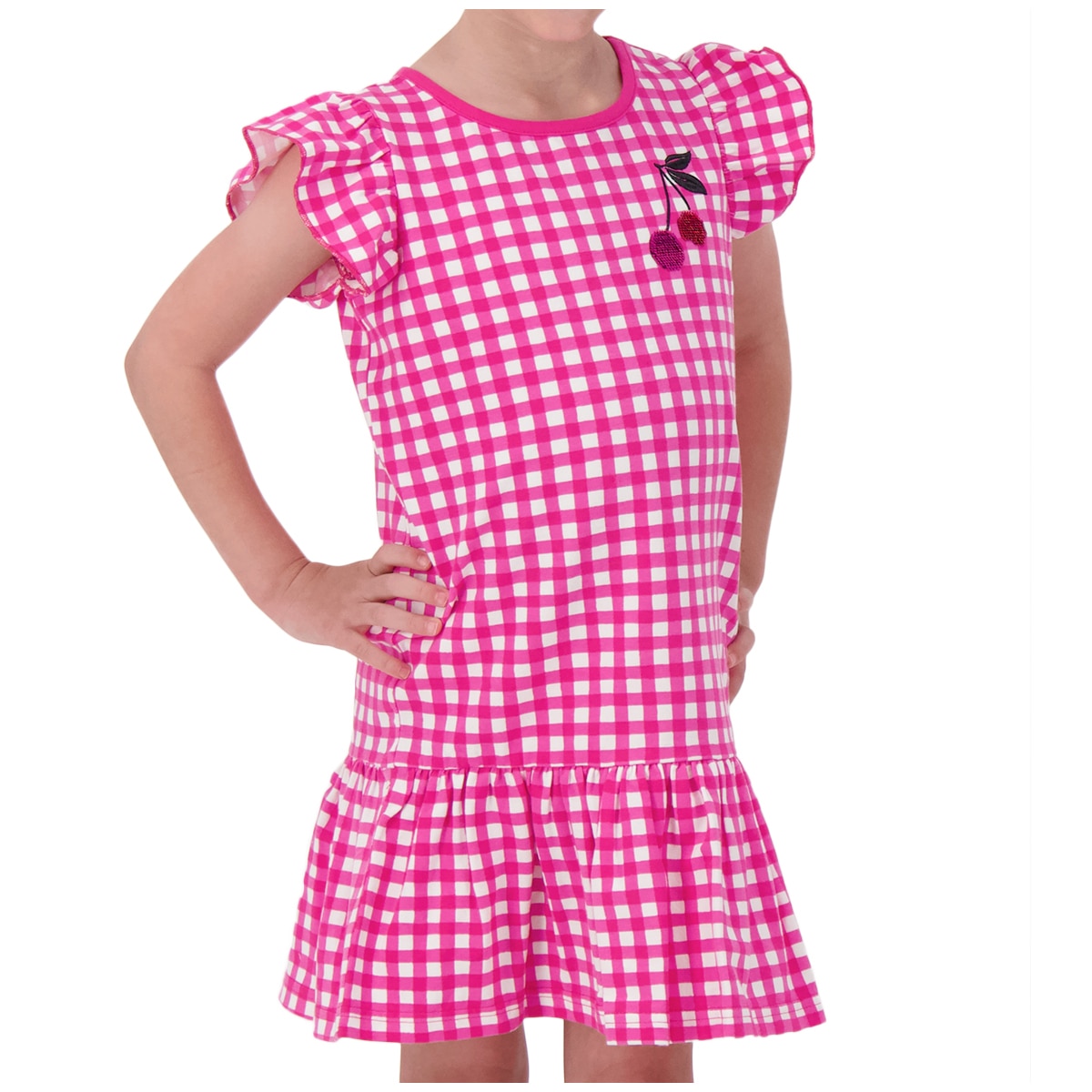 Andy & Evan's 2 pack Girl's Dresses - Cherries