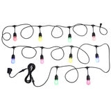 EGLO Festoon Kit 10 Light 12V E27 Multi-Coloured