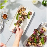 Henckels BBQ Tray/Basket/Skewers 8 Piece Set