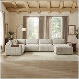 Aiden & Ivy 6 Piece Modular Fabric Sectional Aiden & Ivy 6 Piece Modular Fabric Sectional