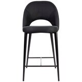 Cafe Lighting and Living Austin Kitchen Stool, Black/