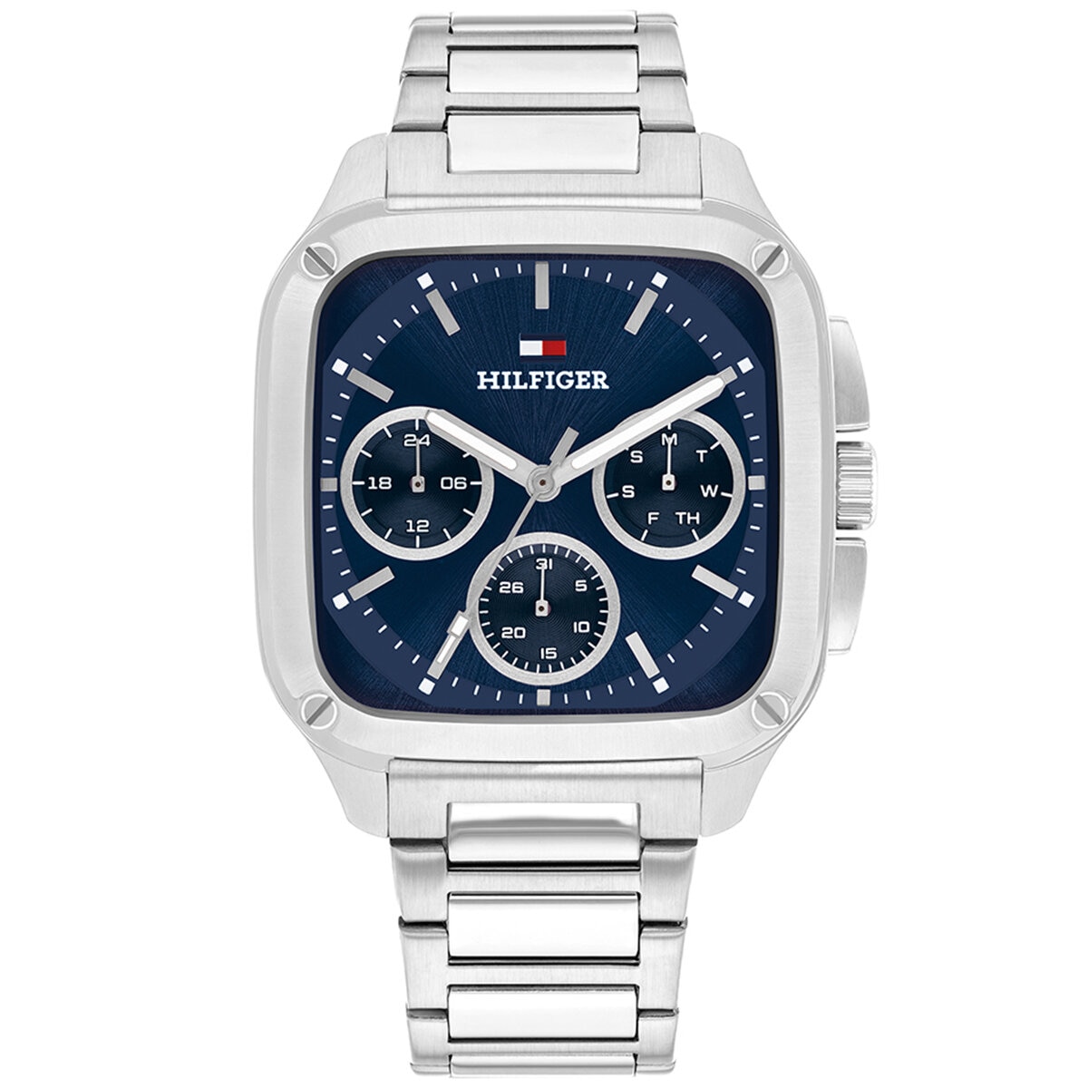 Tommy Hilfiger Herald Stainless Steel Blue Dial Men's Watch 1792222