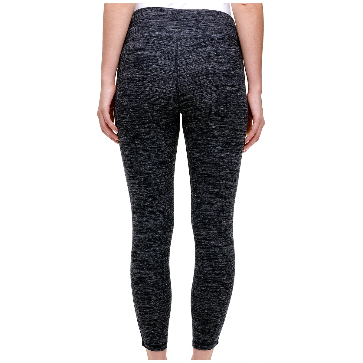 DKNY Sport Logo Legging - Heather Grey