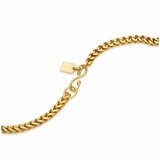 24KT Yellow Gold Franco Necklace
