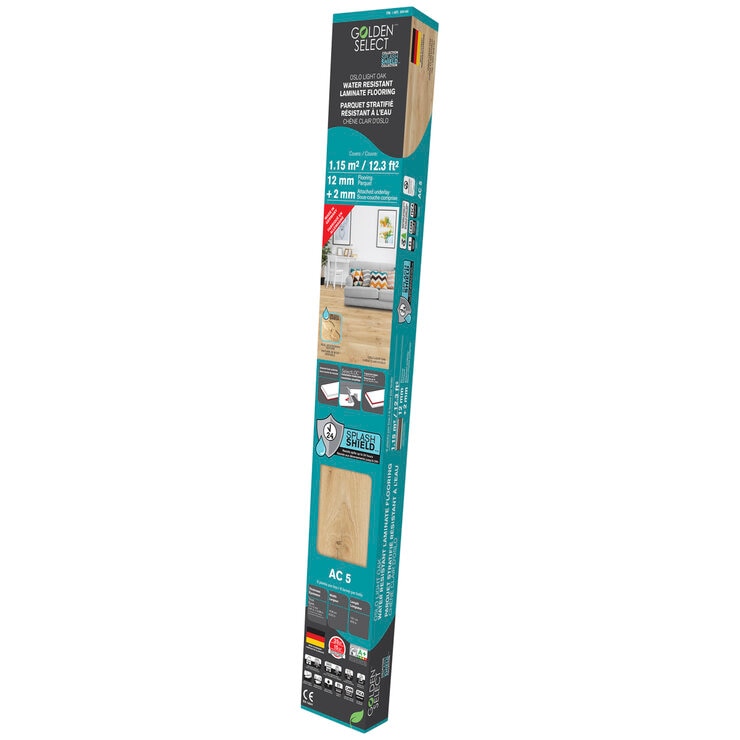 Golden Select Laminate Flooring Oslo Light Oak Golden Select Laminate Flooring Oslo Light Oak