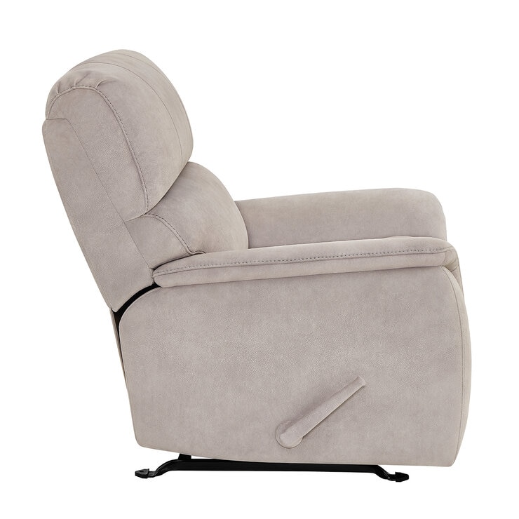 True Innovations Fabric Manual Rocker Recliner