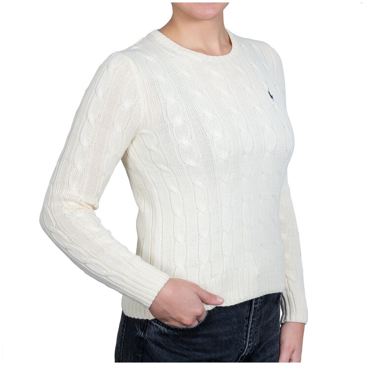 Ralph Lauren Cable Knit Sweater Cream