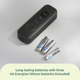 Blink 2K+ Video Doorbell And Mini Camera With Outdoor Adaptor Black Set B0H2XCV2FJ