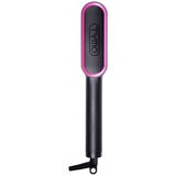 Tymo Ring Hair Straightener Brush Black and Purple HC100