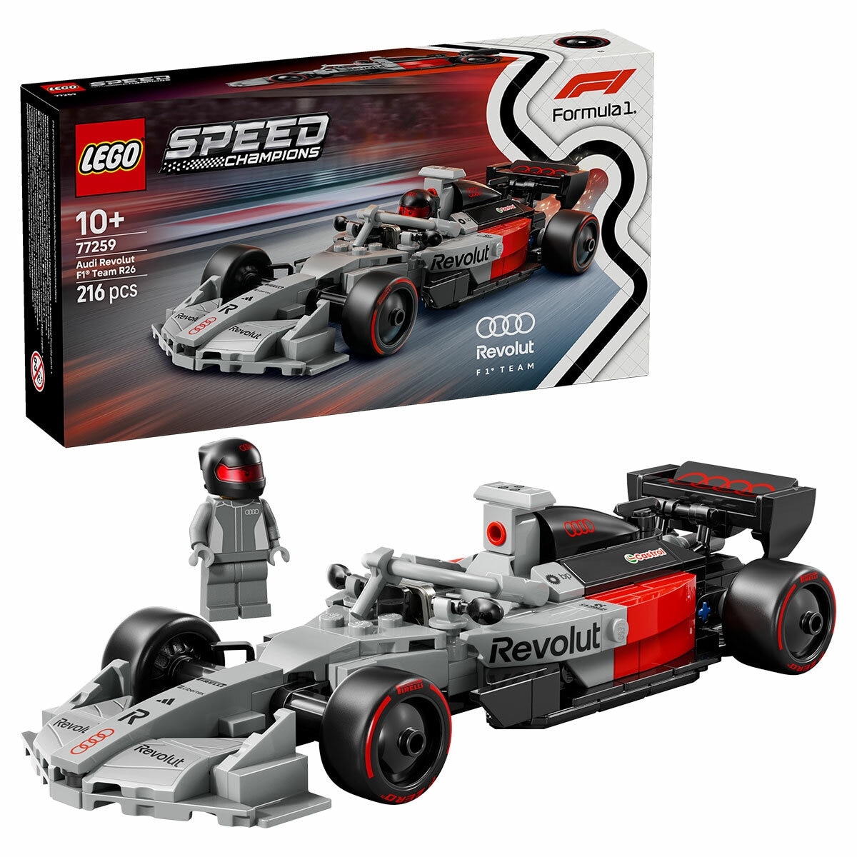 LEGO Speed Champions Audi Revolut F1 Team R26 Race Car 77259