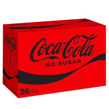 Coca-Cola No Sugar 36 x 375ml