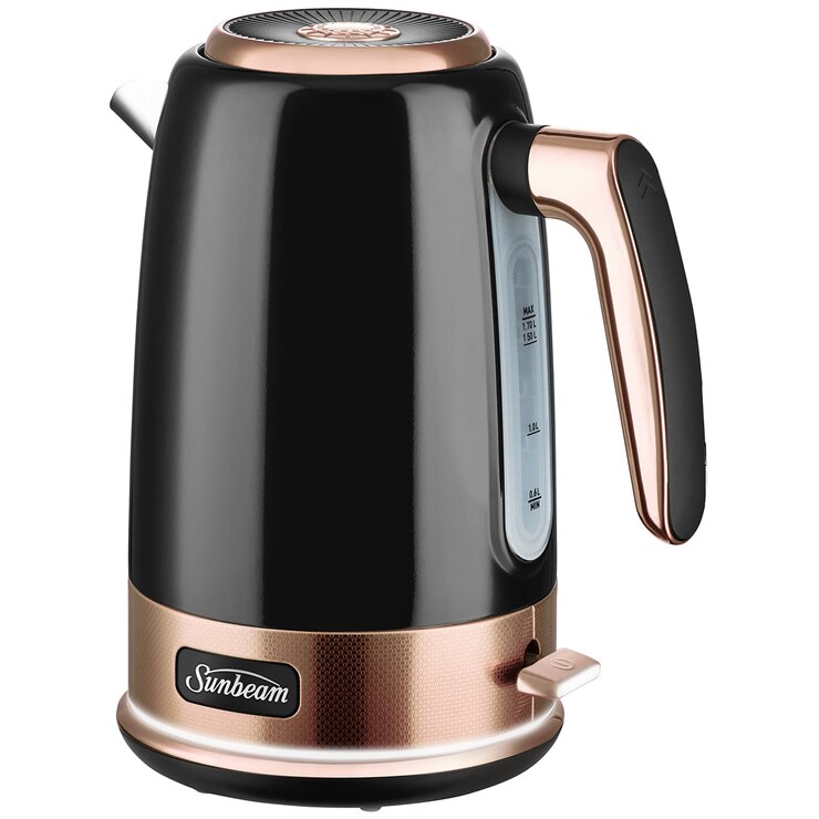 Sunbeam New York Jug Kettle Black Bronze Ke4430Kb Costco Australia