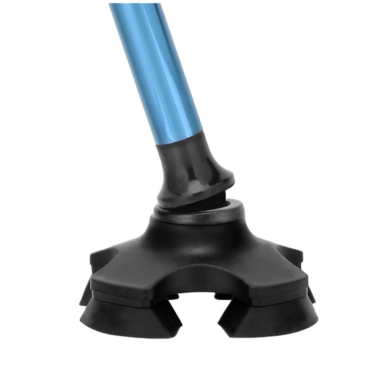 Rehand Walking Stick M-Quad Blue Rehand Walking Stick M-Quad Blue