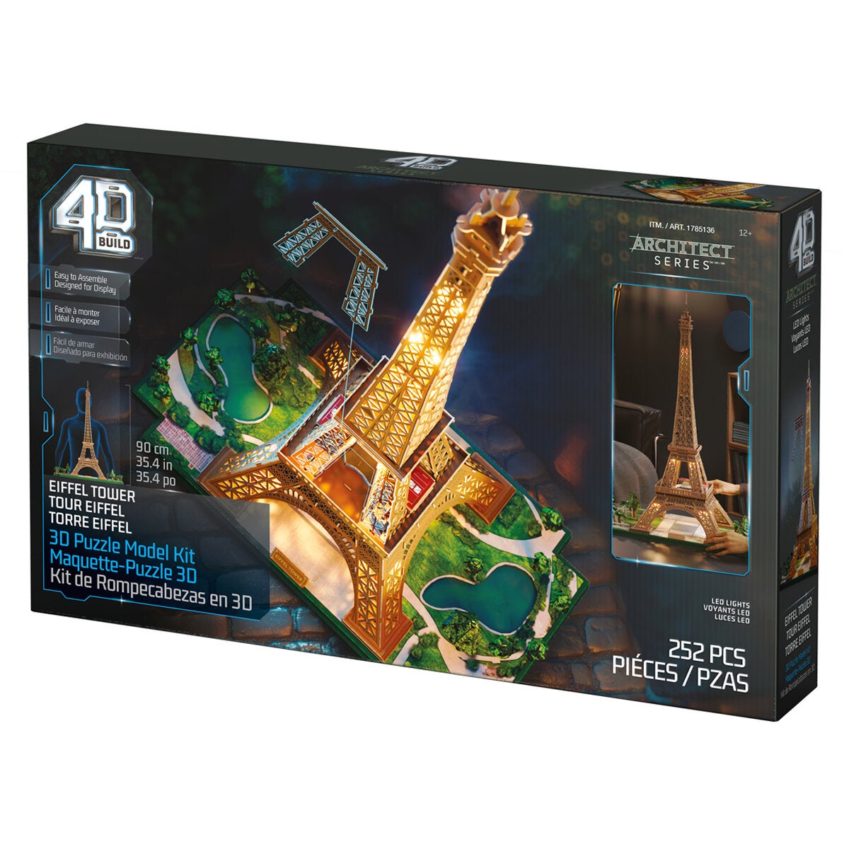 4D Build Eiffel Tower 3D Puzzle Model Kit 4D Build Eiffel Tower 3D Puzzle Model Kit
