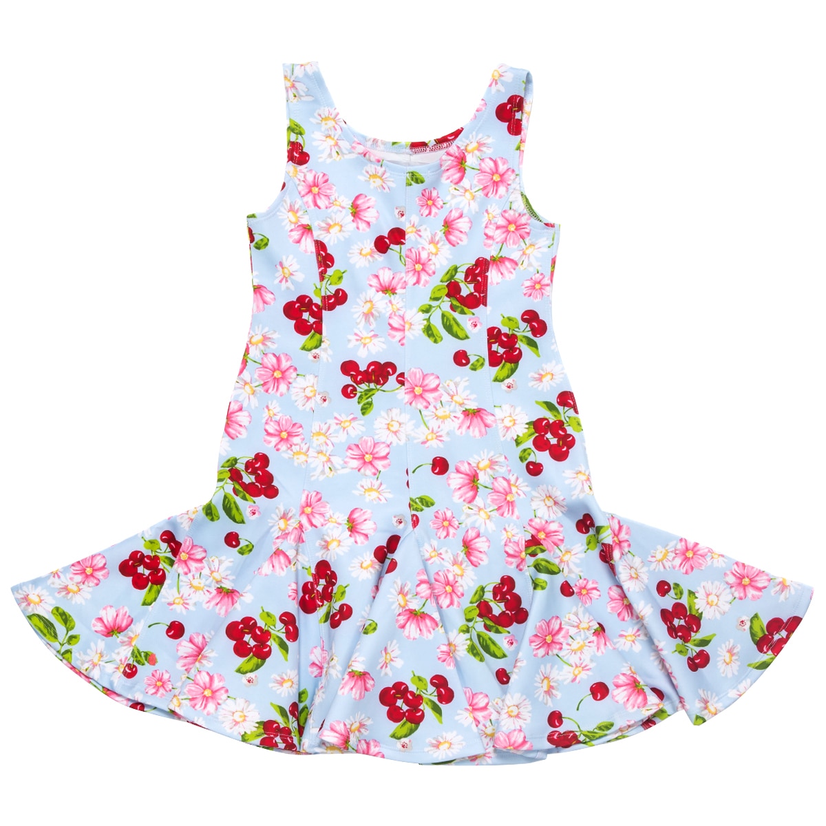 Biscotti Girls' Dress - Cherries