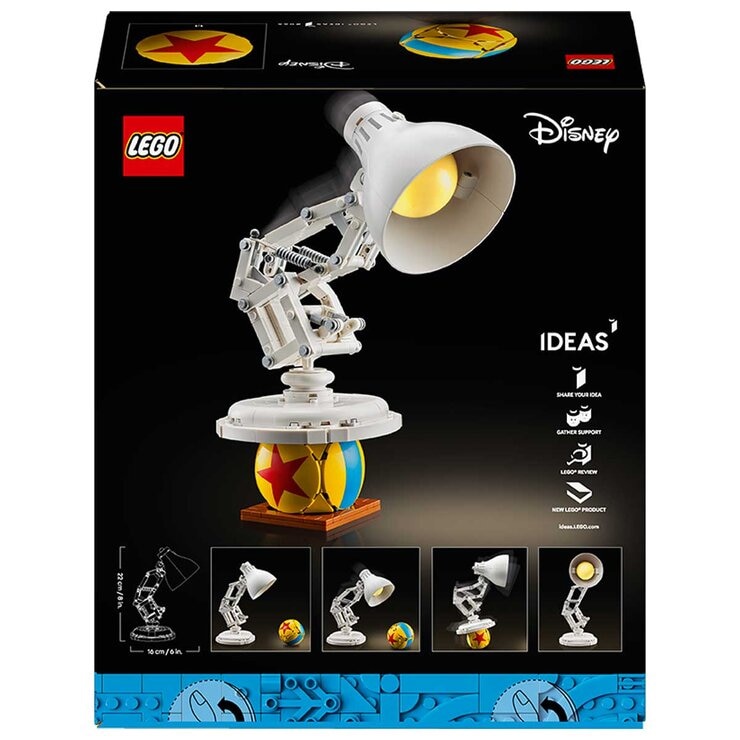 LEGO Ideas Disney Pixar Luxo Jr. 21357 LEGO Ideas Disney Pixar Luxo Jr. 21357