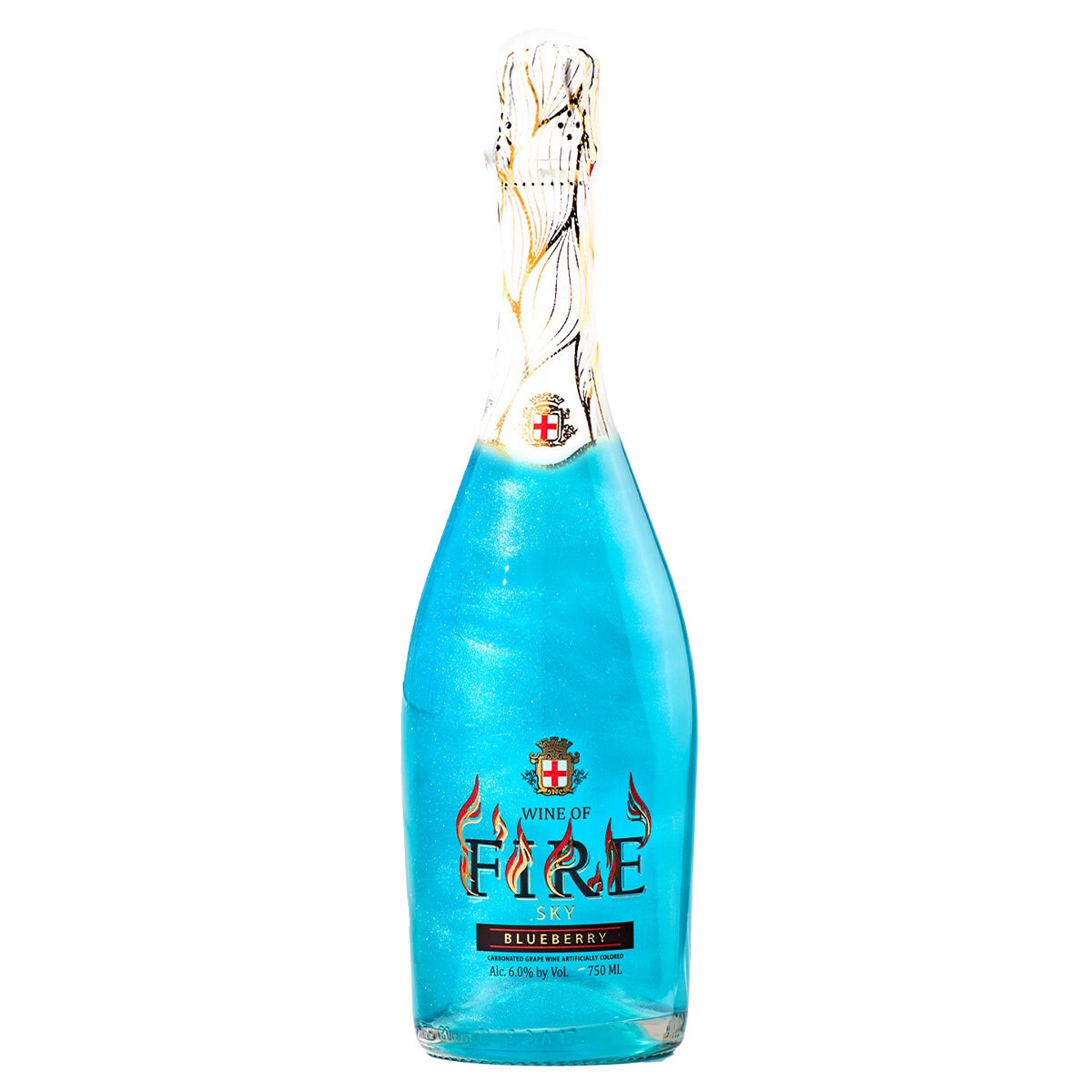 Wine of Fire Blueberry Sparkling Wine 6 x 750ml Costco Australia