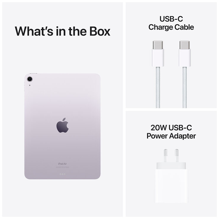 iPad Air 11 Inch Wi-Fi 512GB Purple M2