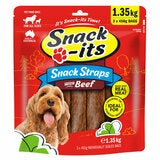 Snack-its Beef Straps 1.35kg Snack-its Beef Straps 1.35kg