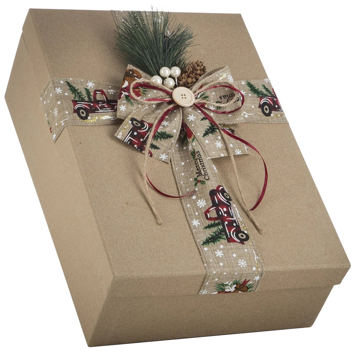 White Christmas Giftbox Hamper