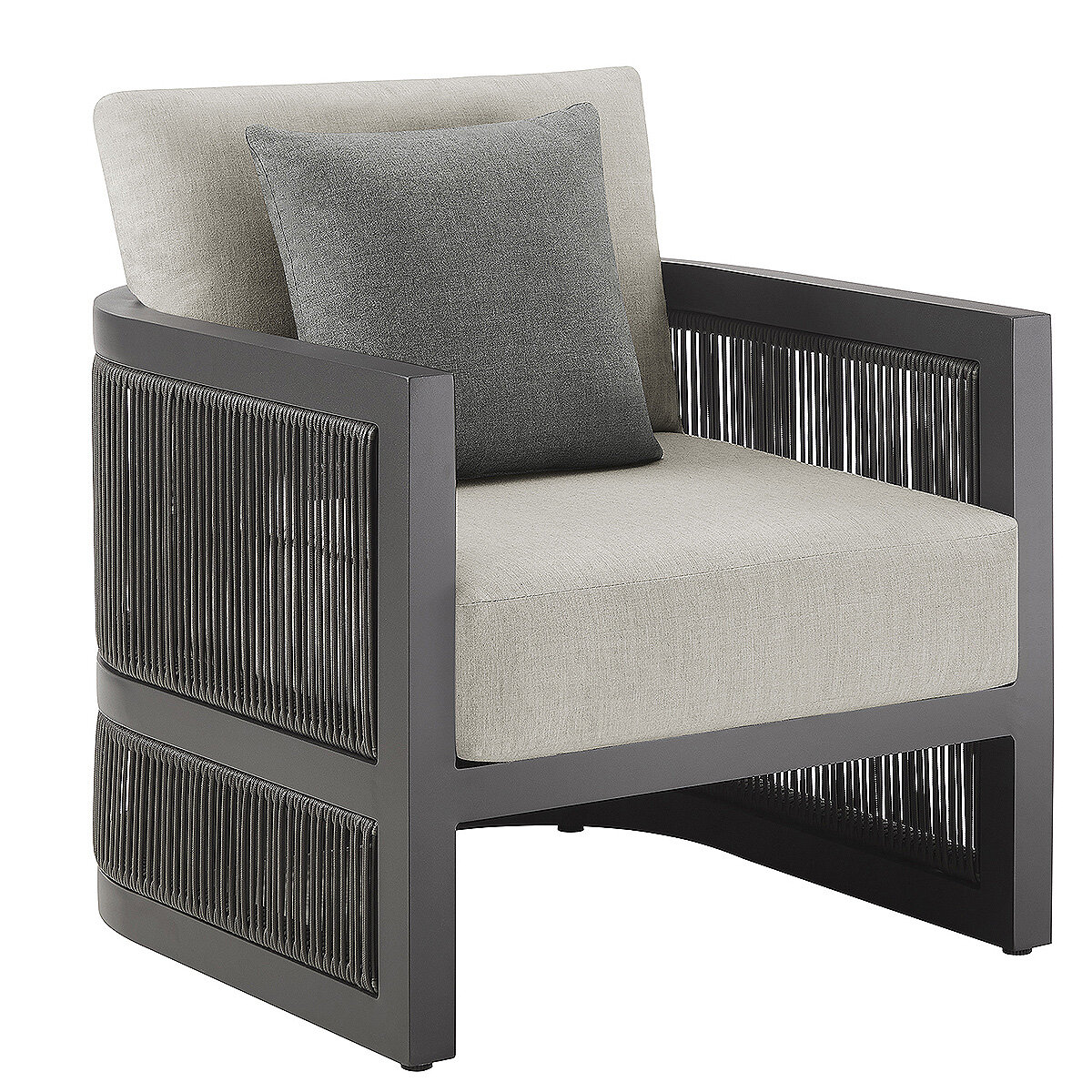 Henredon Saddleton 4 Piece Outdoor Seating Set