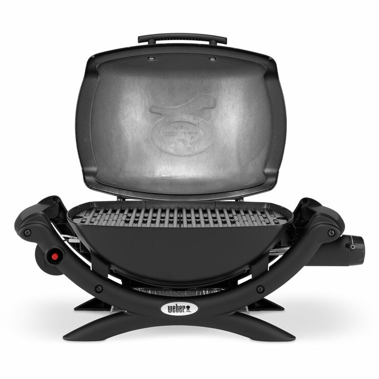 Weber Baby Q1000 Black Barbecue With Essentials Pack And Cover