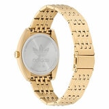 Adidas Originals Edition One Gold Tone Stainless Steel Watch AOFH23509