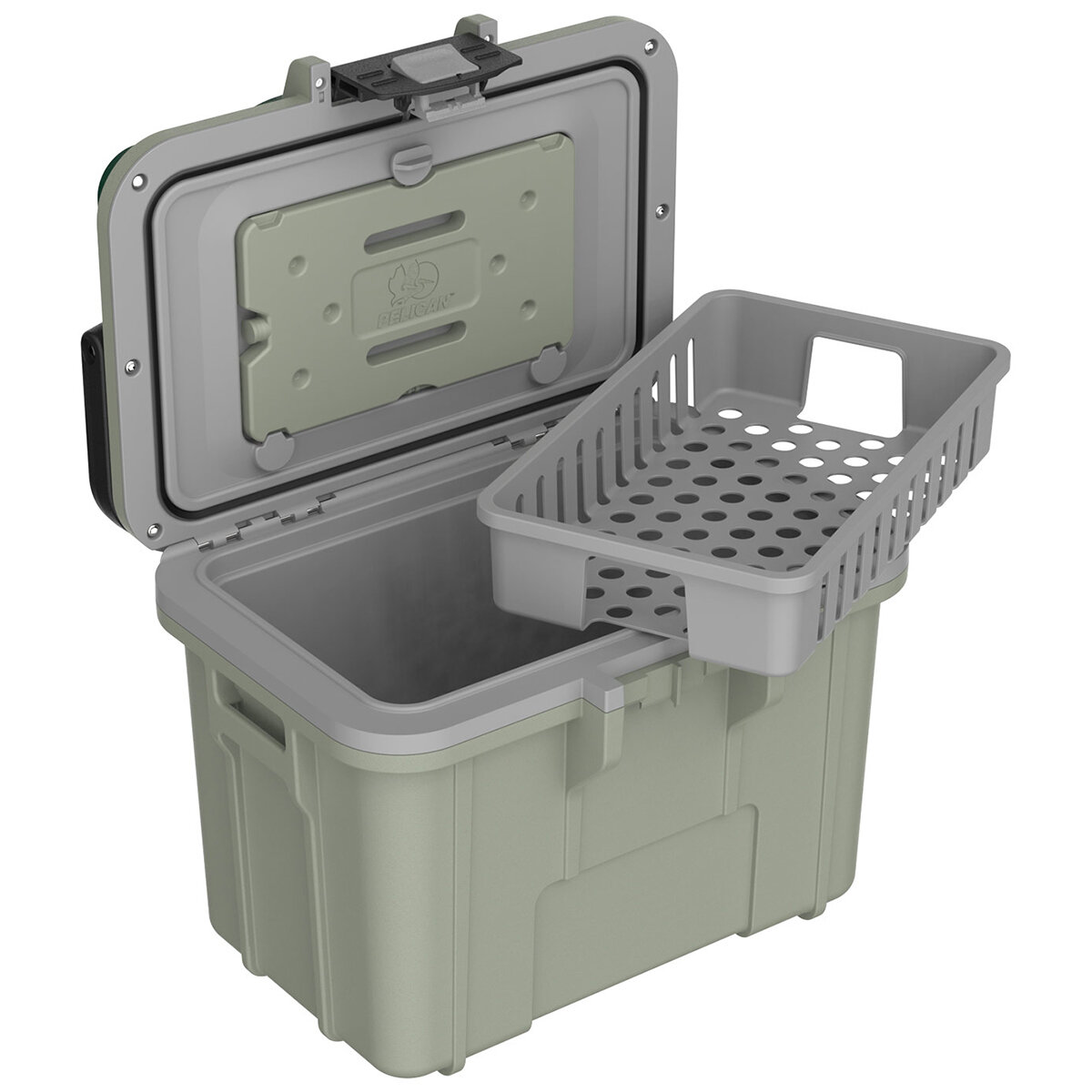 Pelican 7.57L Personal Cooler Sage/Grey