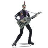 Skeleton Punk Rocker