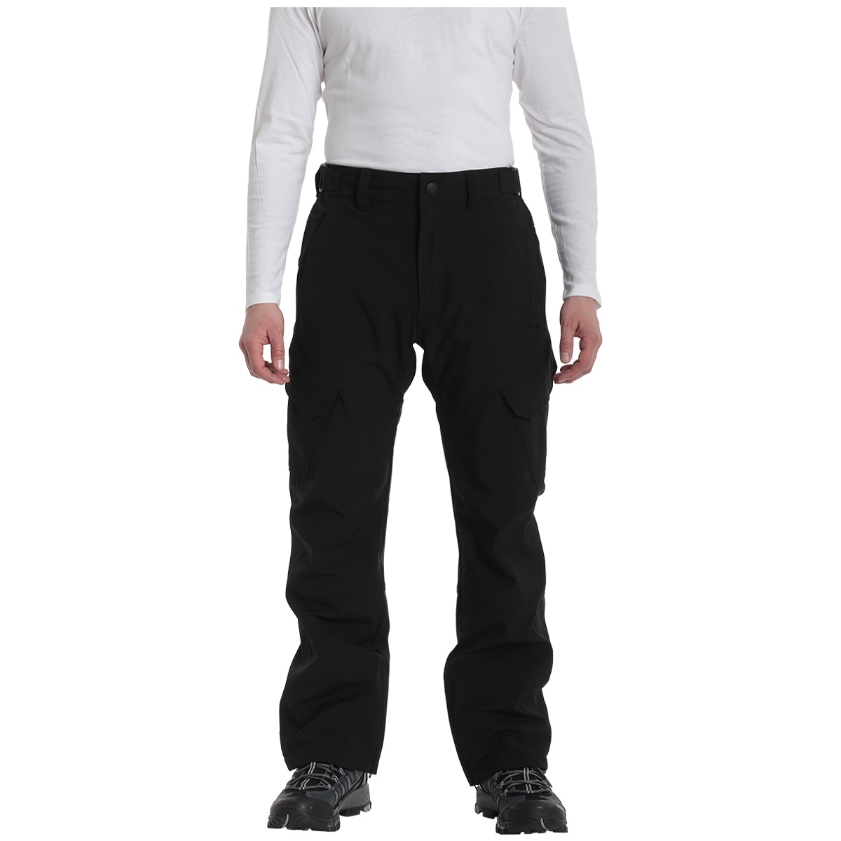 Gerry Men's Stretch Fabric Fleece Lined Pant (US, Waist Inseam, 32, 30,  Black) at  Men's Clothing store