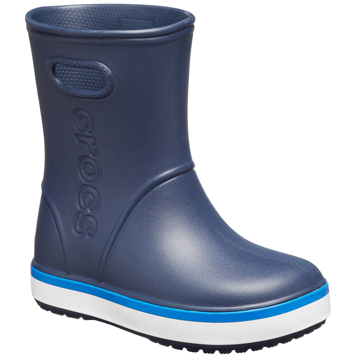 Crocs Kids Rain Boot - Navy/Cobalt