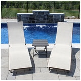 Vivere Chaise Lounges & Table