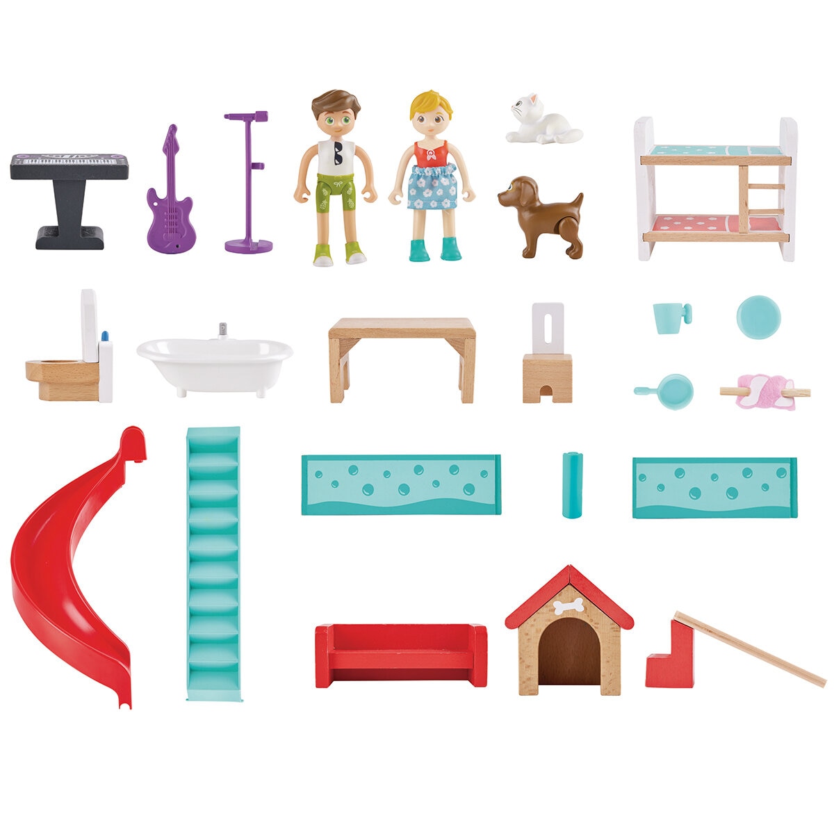 Hape Rock & Slide House Sound Effects