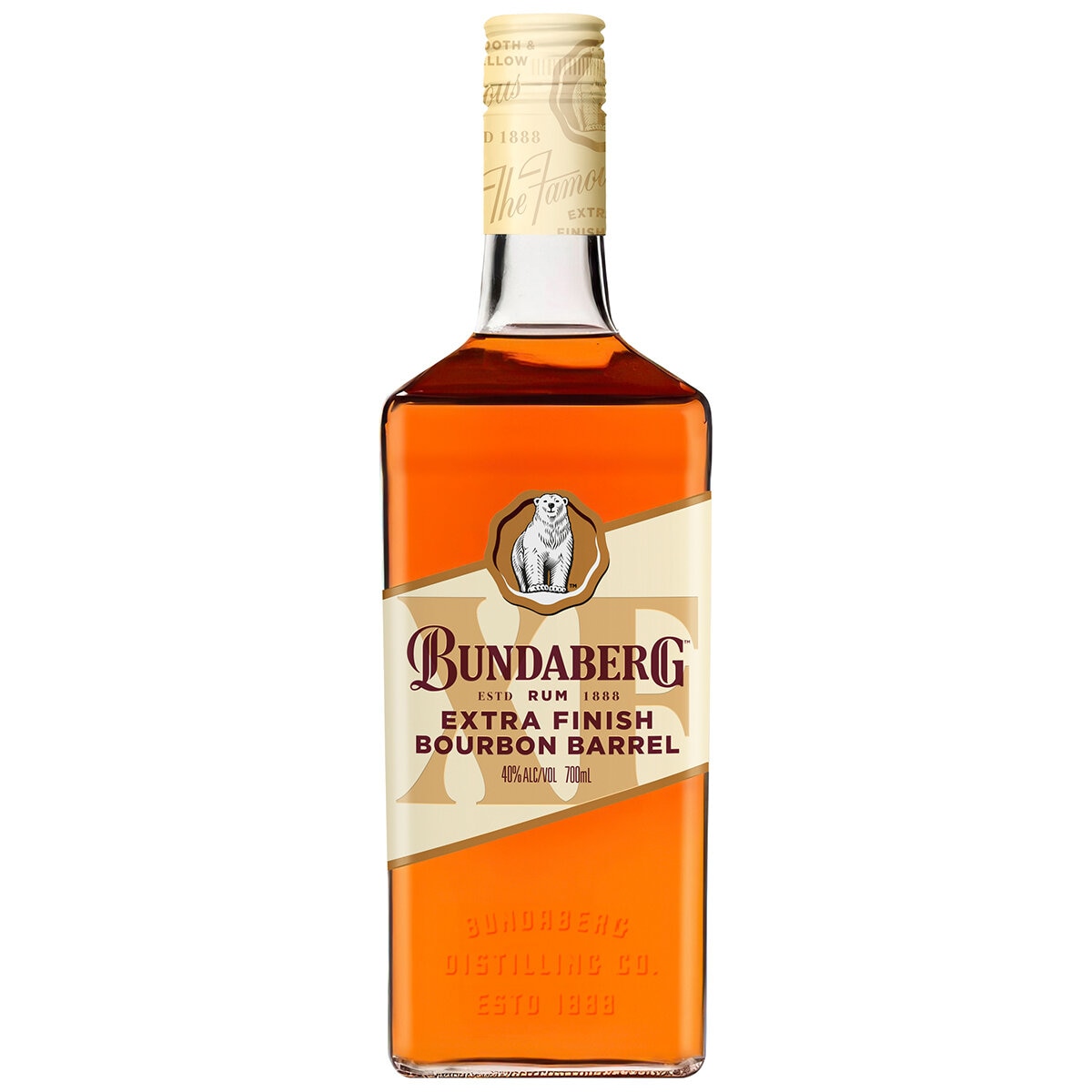 Bundaberg Extra Finish Bourbon Barrel Rum 700ml
