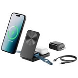 ALOGIC YOGA Fold 3 in 1 Wireless Charging Stand Black A31FWCBKAU