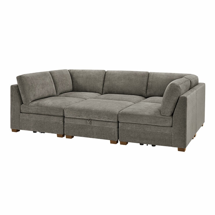 Thomasville 6PC Fabric Modular Sectional - start from no. 17 onwards/