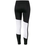 Puma Logo 7/8 Graphic Women's Tight - Black/White